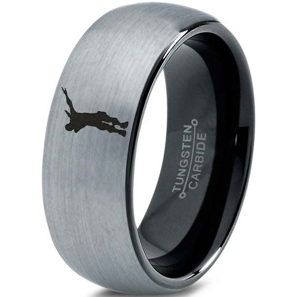 Grey Black Tungsten Band 8mm Brushed 18k Rose Gold Step Bevel Edge Blue Gift Dome Flat Polished Wedding Women Dance Move Dabbing Dab Ring Yellow Men Grey Black Tungsten Band 8mm Brushed 18k Rose Gold Step Bevel Edge Blue Gift Dome Flat Polished Wedding Women Dance Move Dabbing Dab Ring Yellow Men